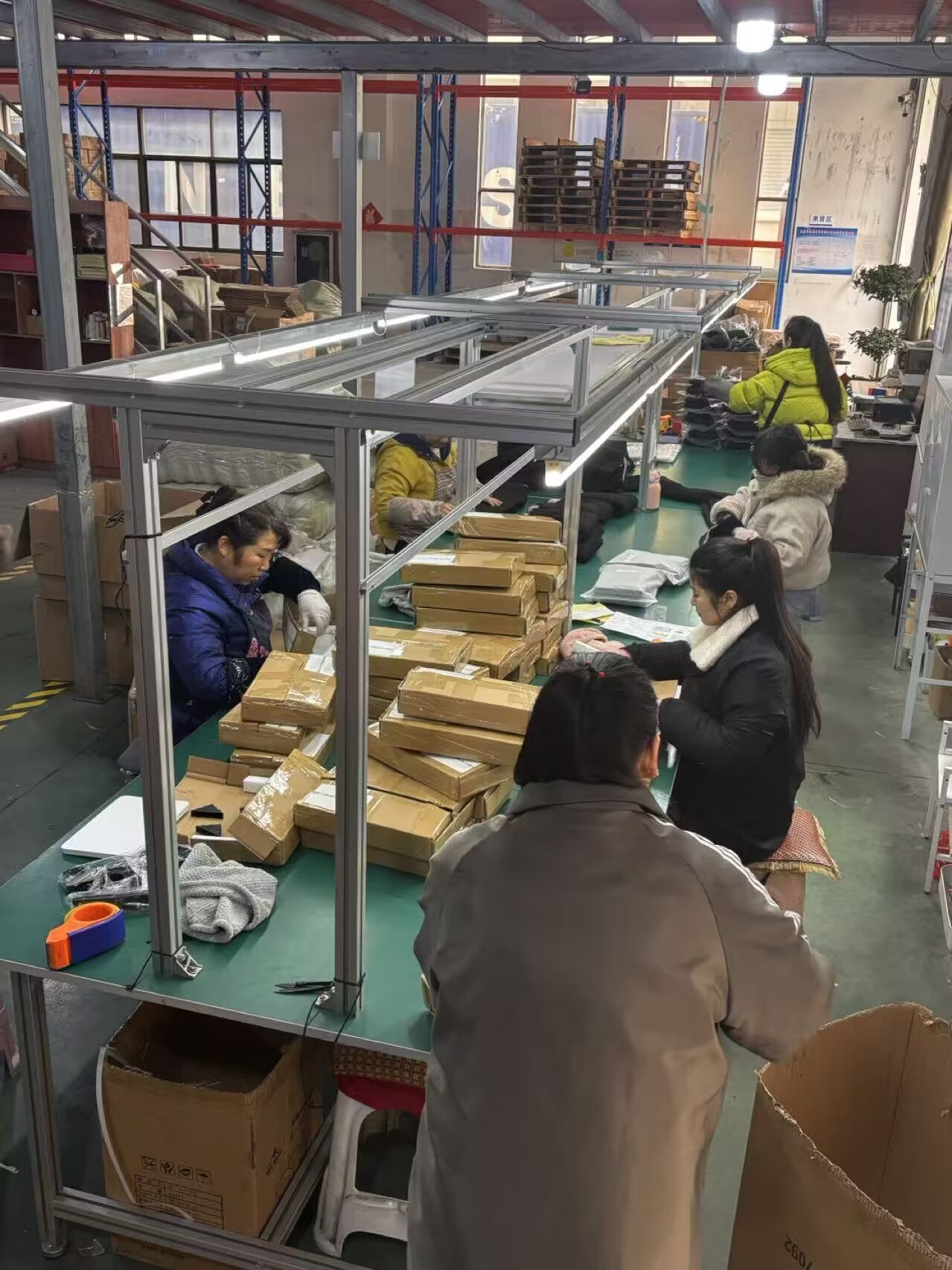 詳細検品の様子