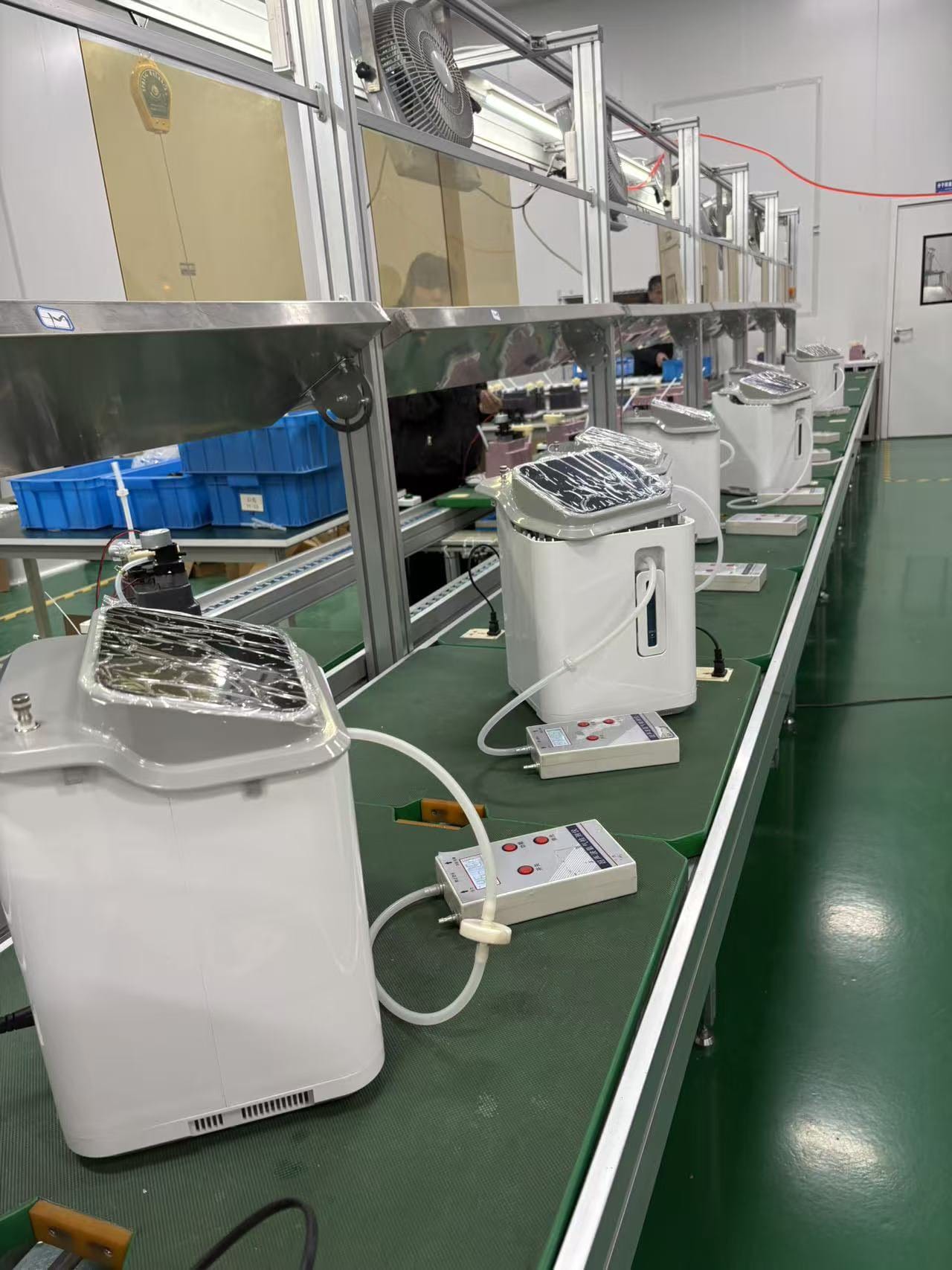 電気検品の様子